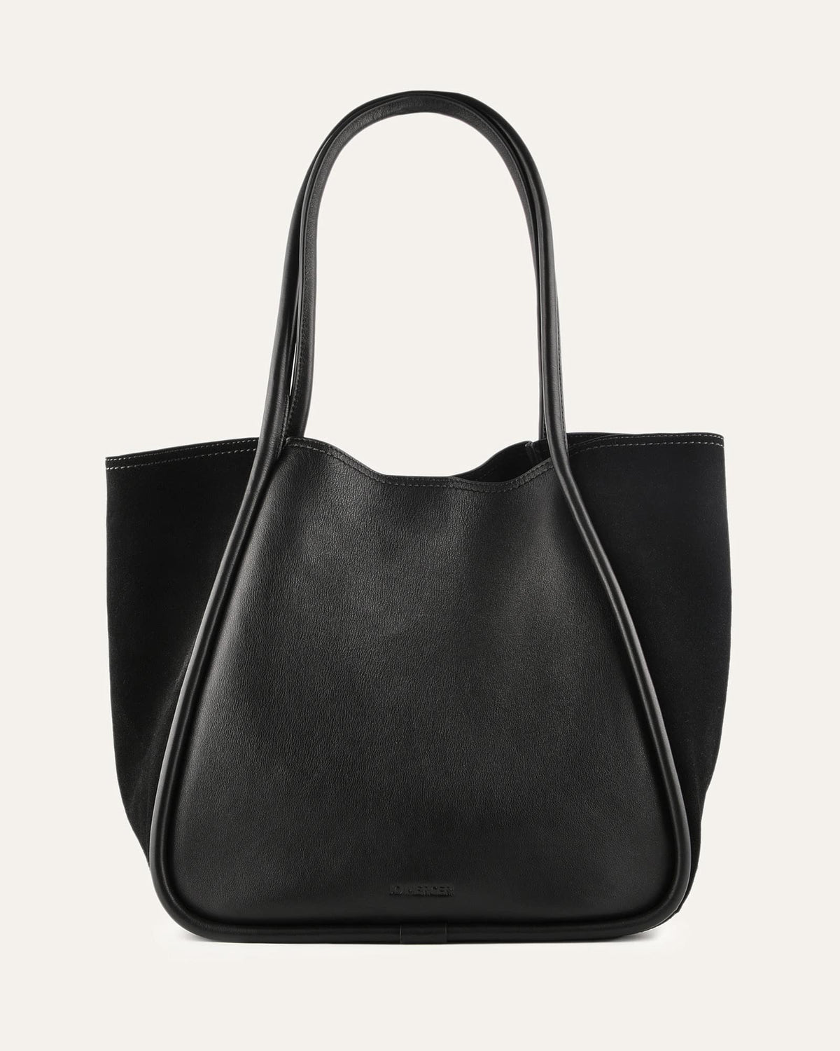 CILLIAN TOTE BAG BLACK LEATHER