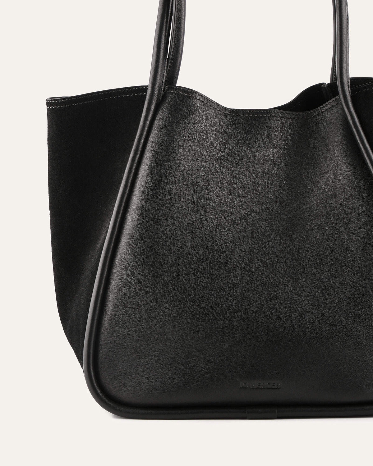 CILLIAN TOTE BAG BLACK LEATHER