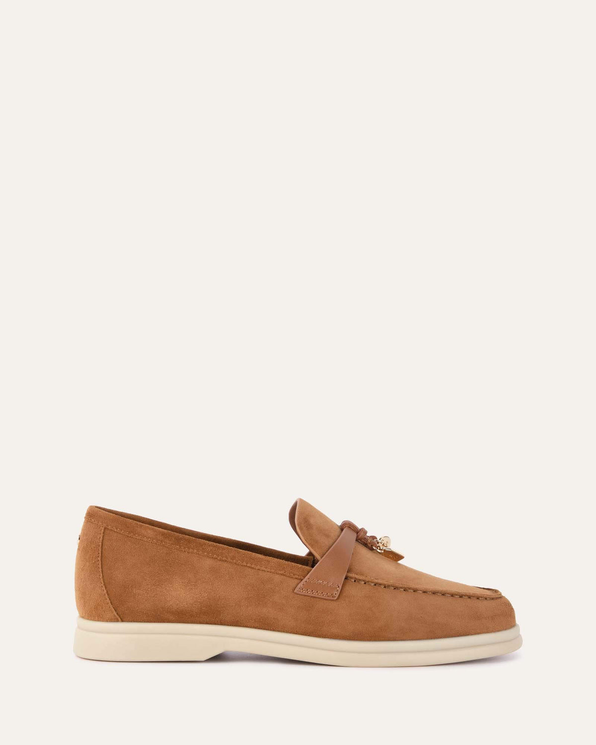 CIRCA LOAFERS TAN SUEDE