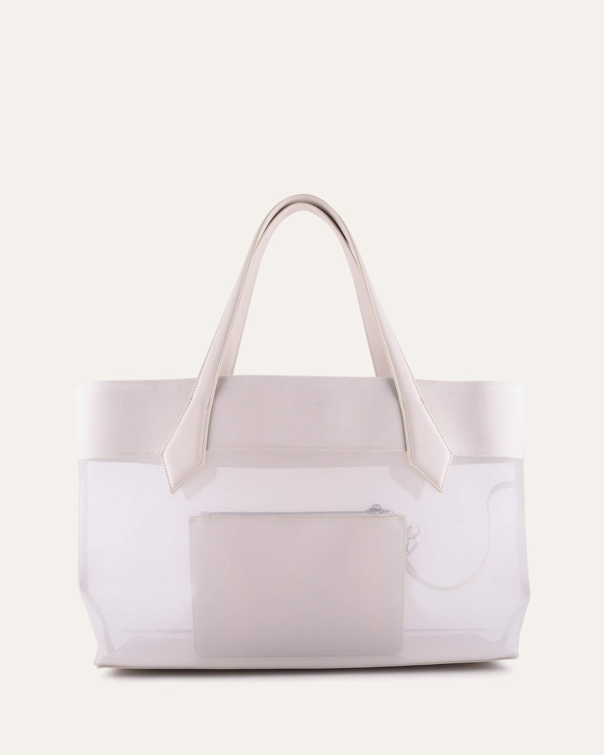 CLEMENT TOTE BAG MILK WHITE MESH