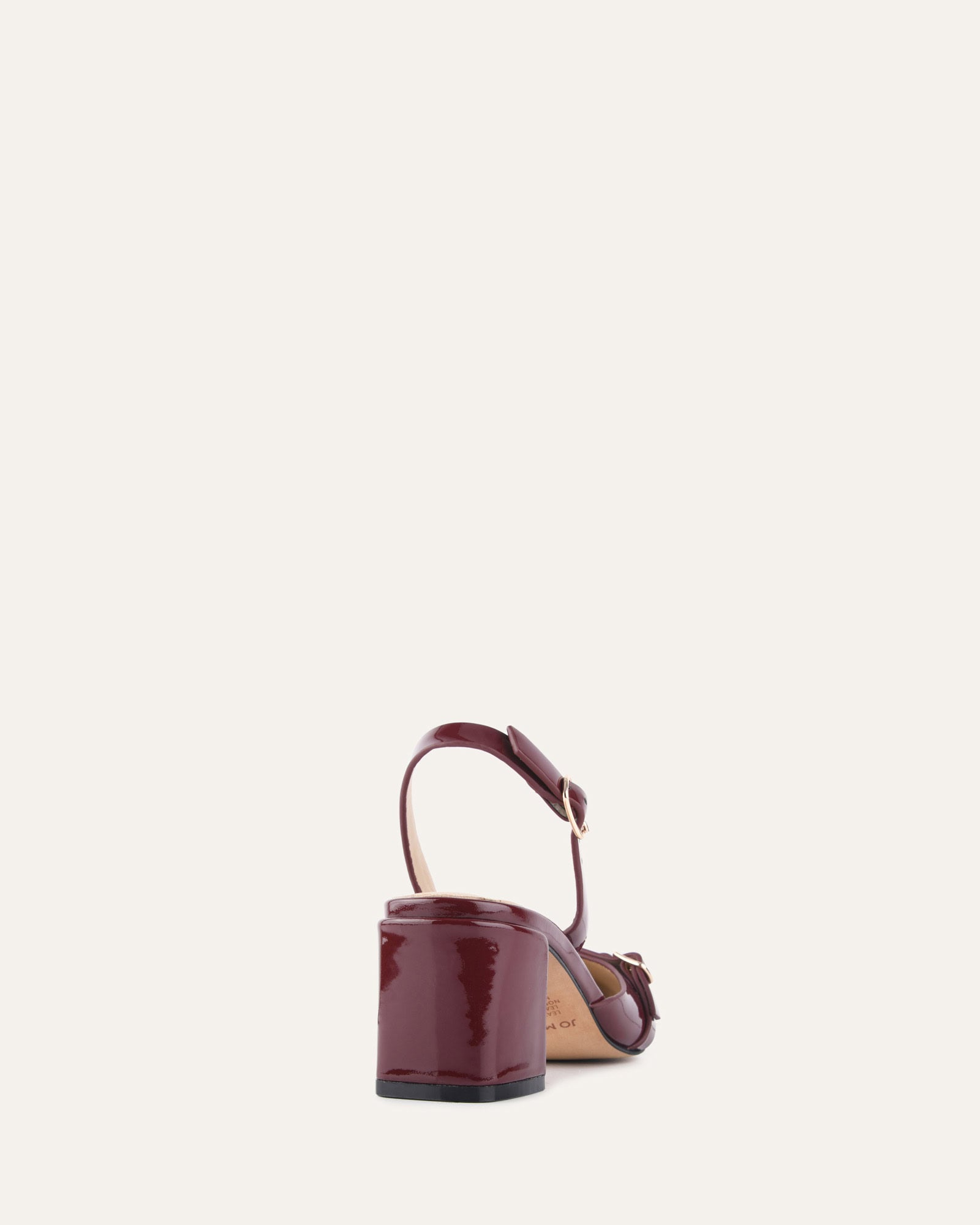 COBY LOW HEELS MULBERRY PATENT image