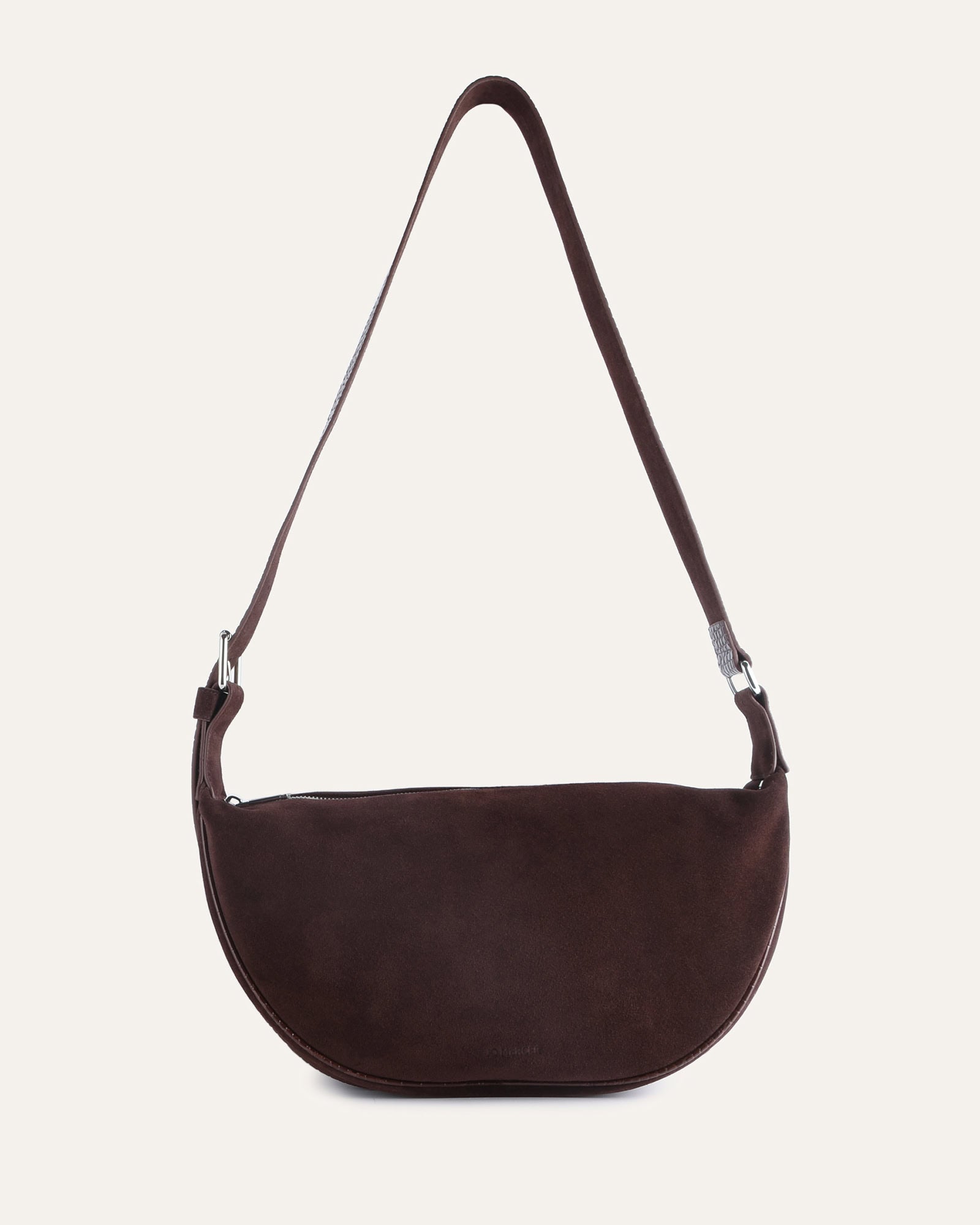 COLBIE CROSSBODY BAG CHOCOLATE SUEDE image