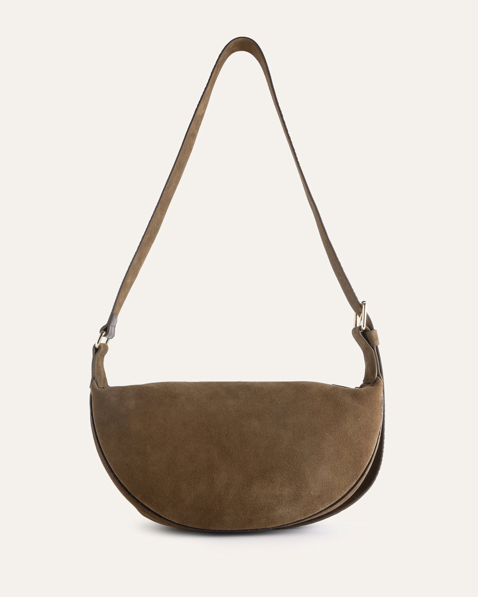 COLBIE CROSSBODY BAG KHAKI SUEDE image