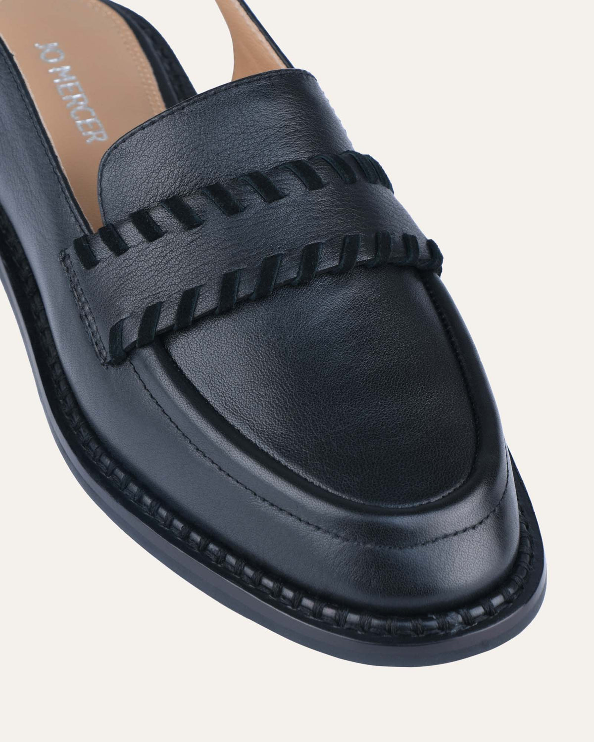 DAHLIA LOAFERS BLACK LEATHER