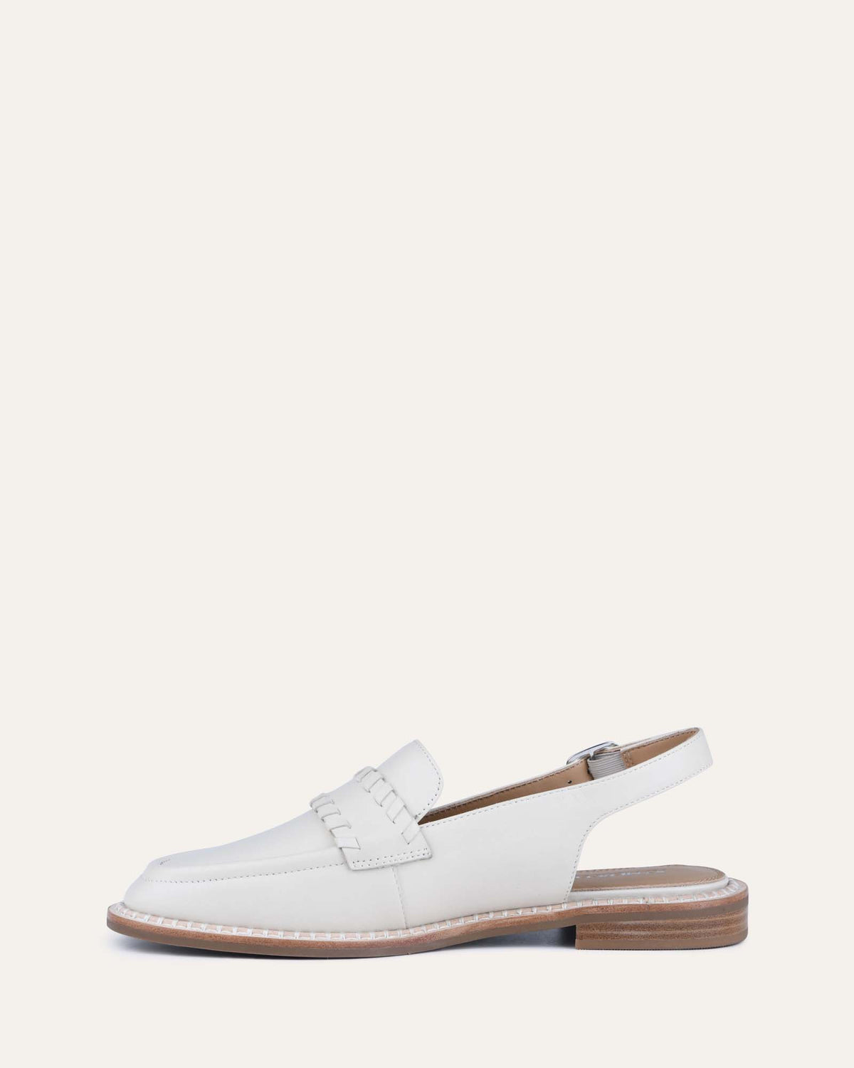 DAHLIA LOAFERS OFF WHITE LEATHER