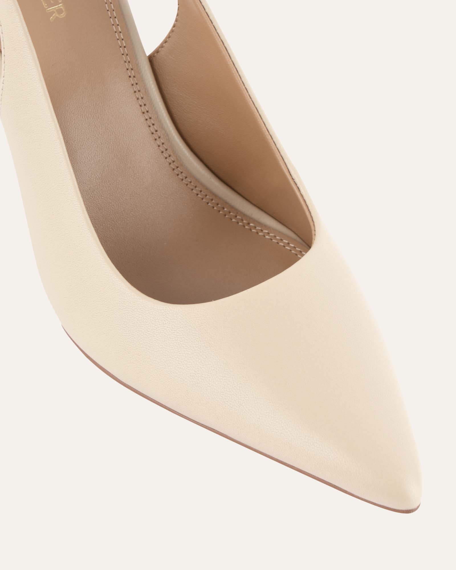 DANICA HIGH HEELS SAND LEATHER image