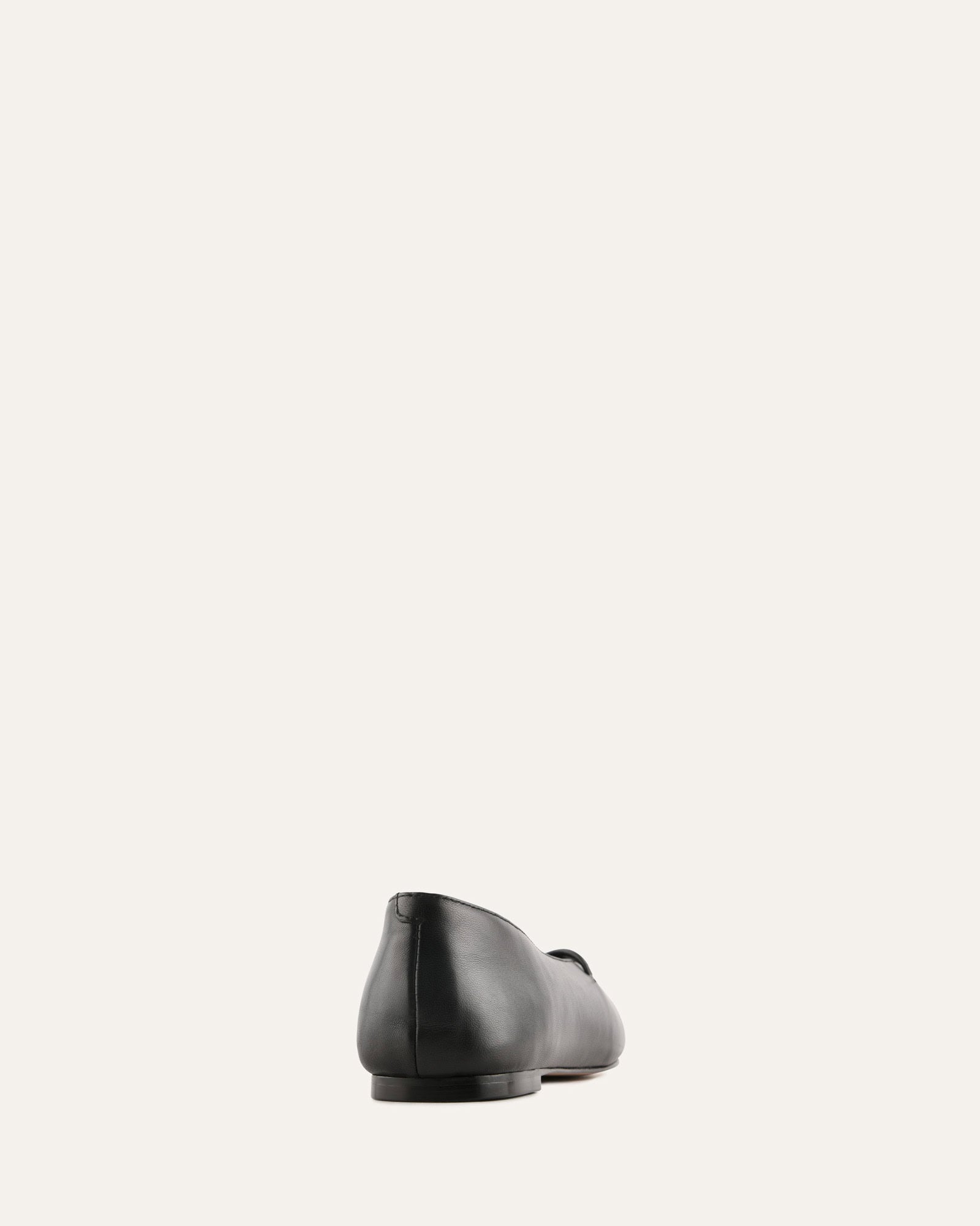 DIONE DRESS FLATS BLACK LEATHER image