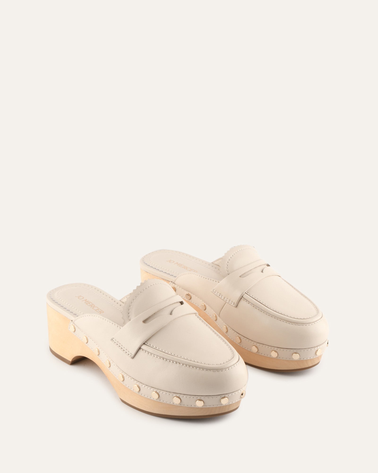 DRIFT CLOGS VANILLA LEATHER image