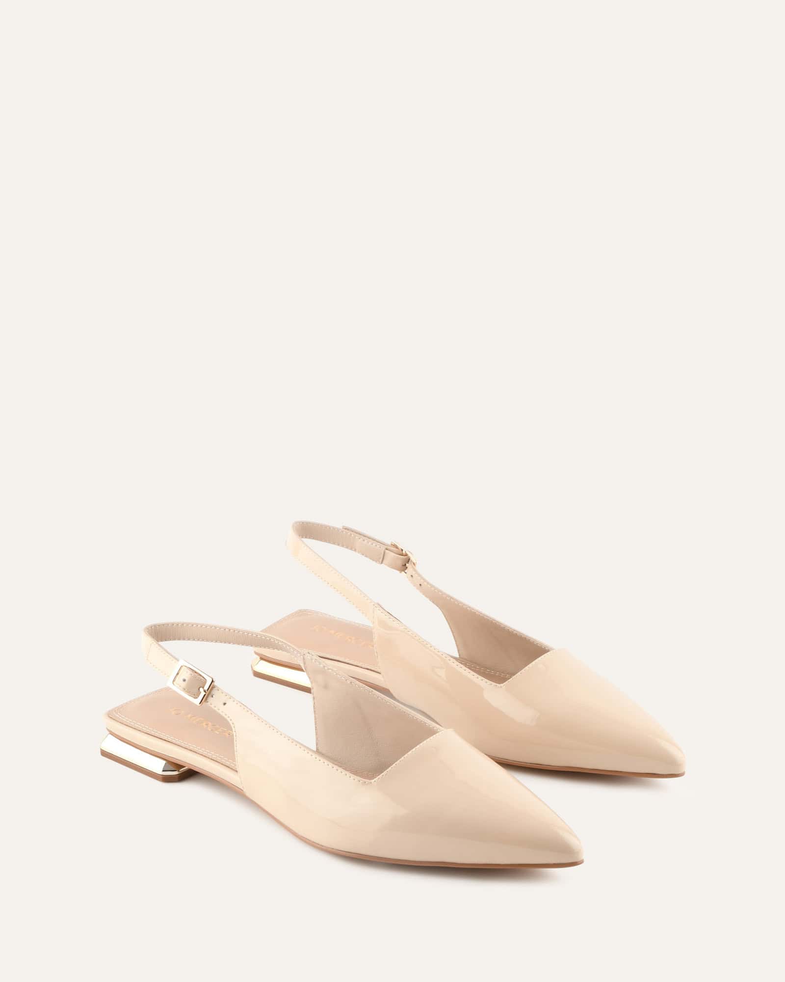 ECLIPSE DRESS FLATS SAND PATENT image