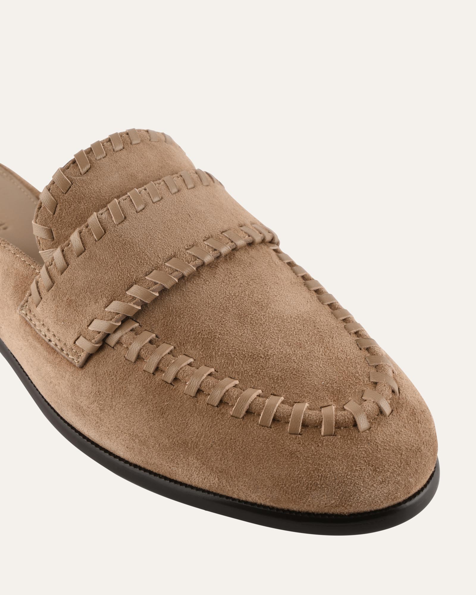 EDEN LOAFERS LATTE SUEDE image