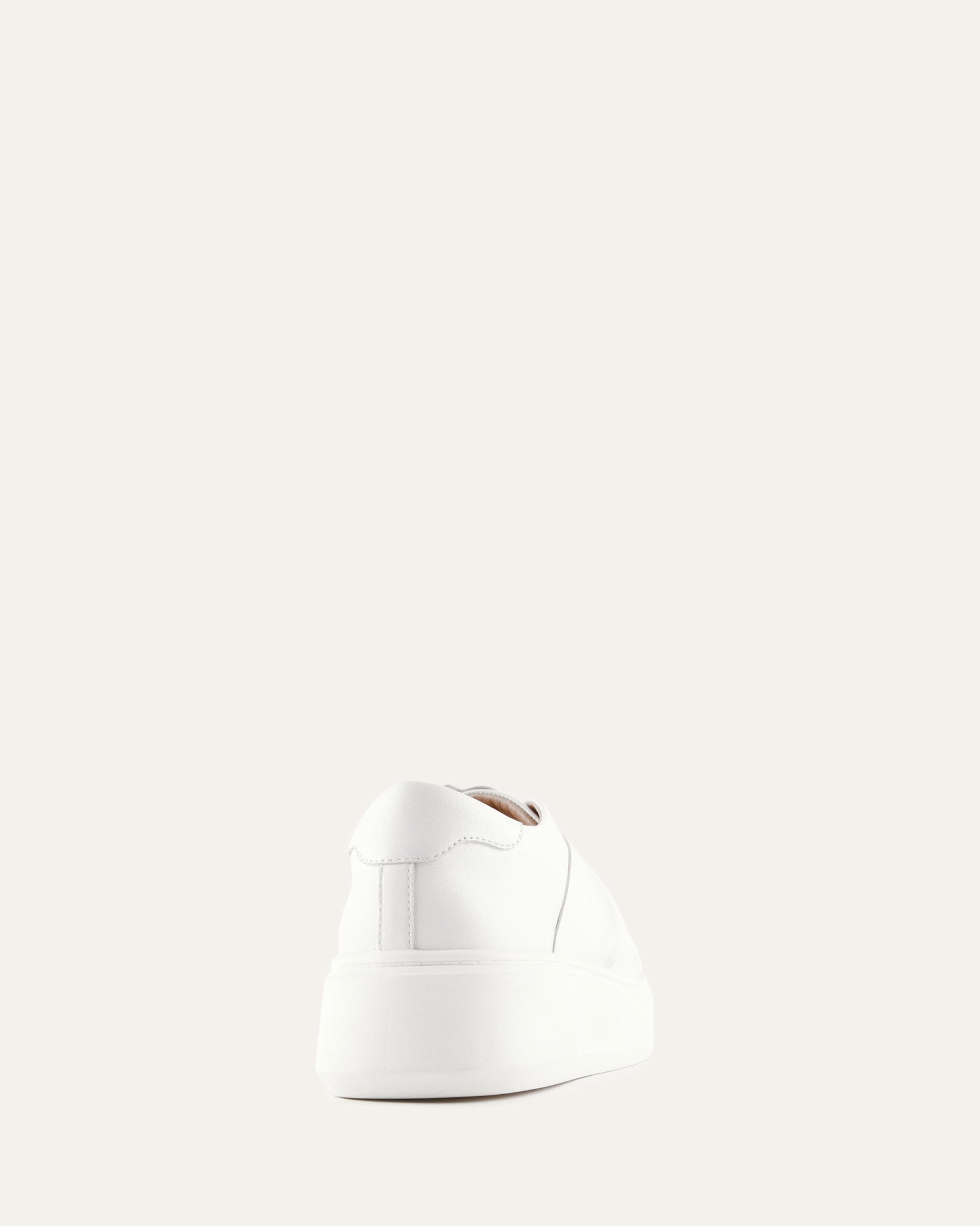 EDIE SNEAKERS WHITE LEATHER image