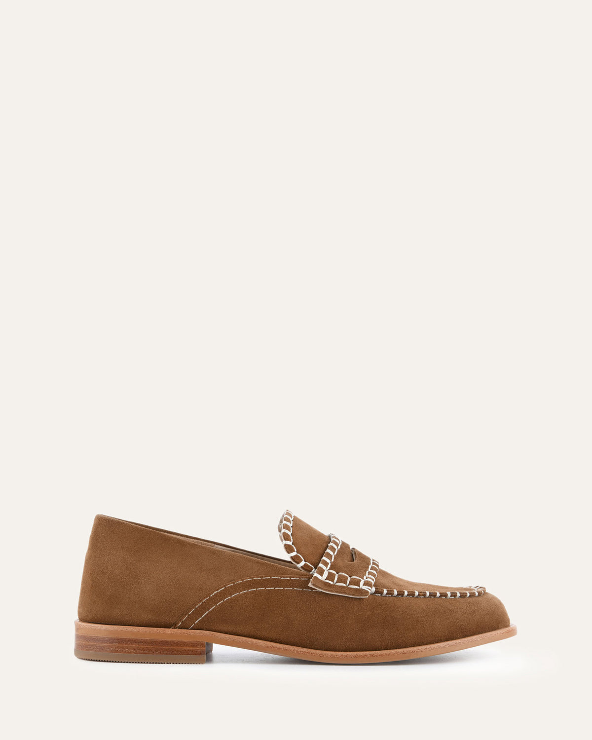 ELEANOR LOAFERS BISCUIT SUEDE