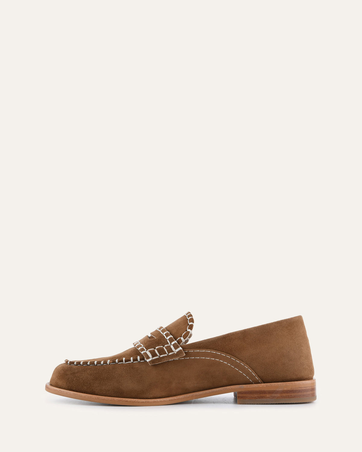 ELEANOR LOAFERS BISCUIT SUEDE