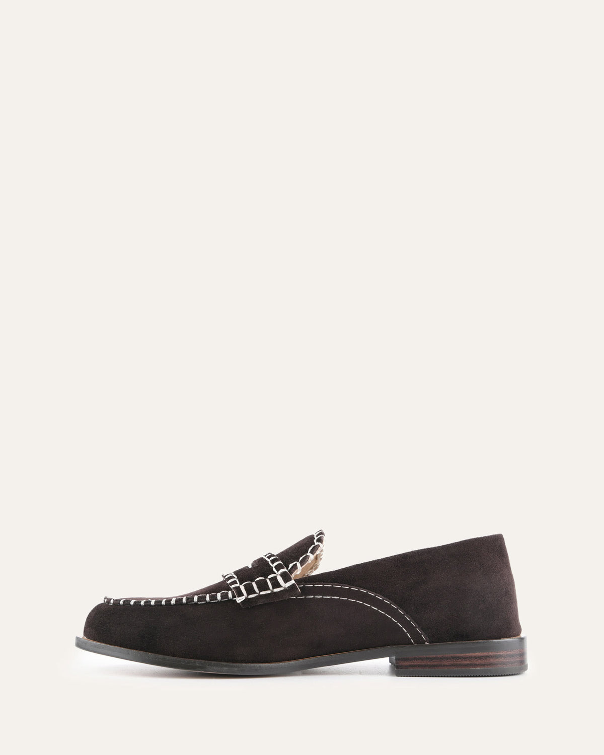 ELEANOR LOAFERS BITTER CHOC SUEDE