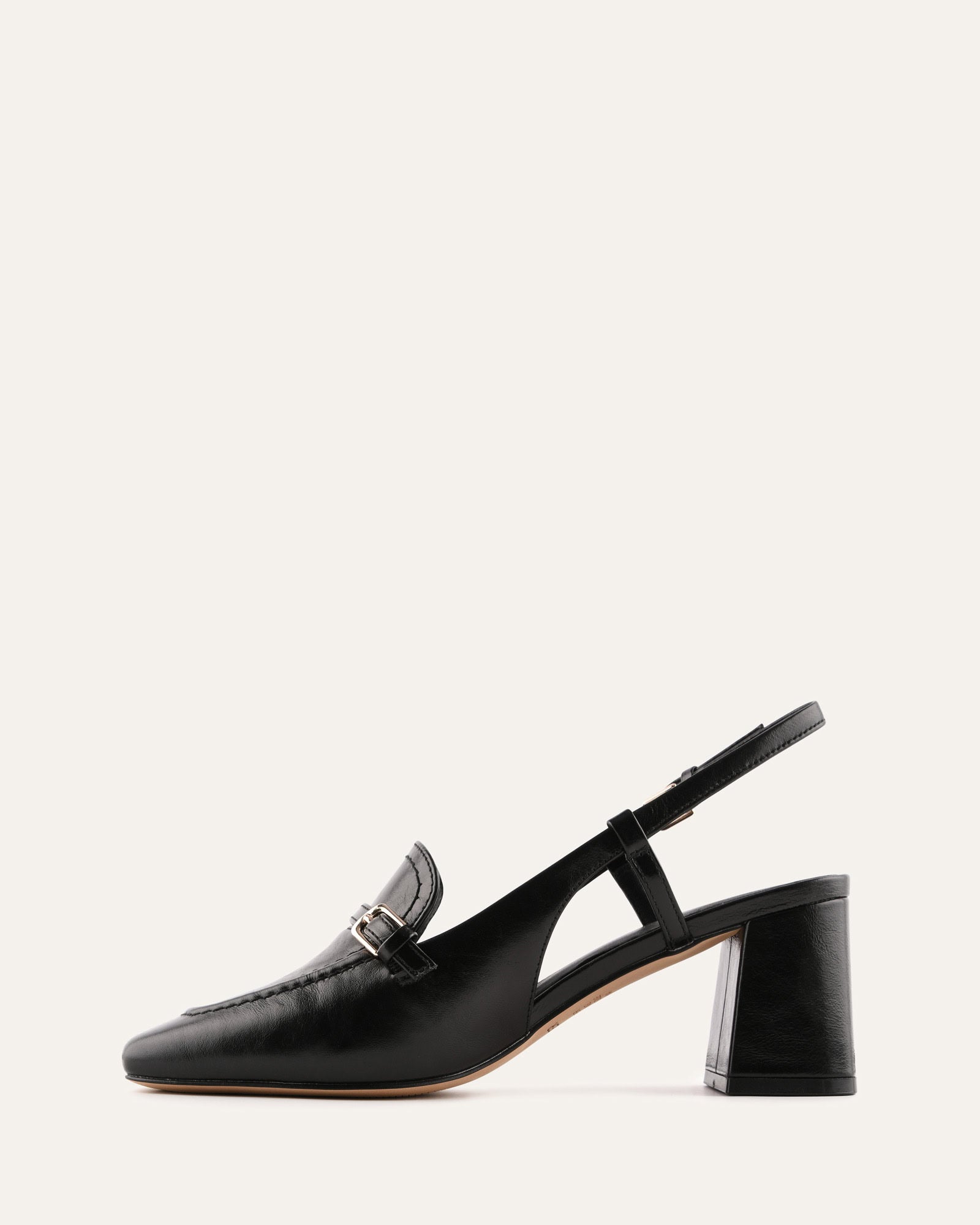 ELLERY MID HEELS BLACK LEATHER image