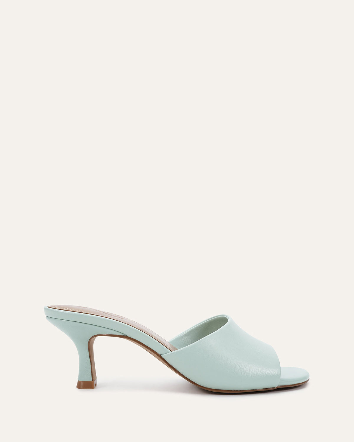 ELMA LOW SANDALS MULE MINT LEATHER