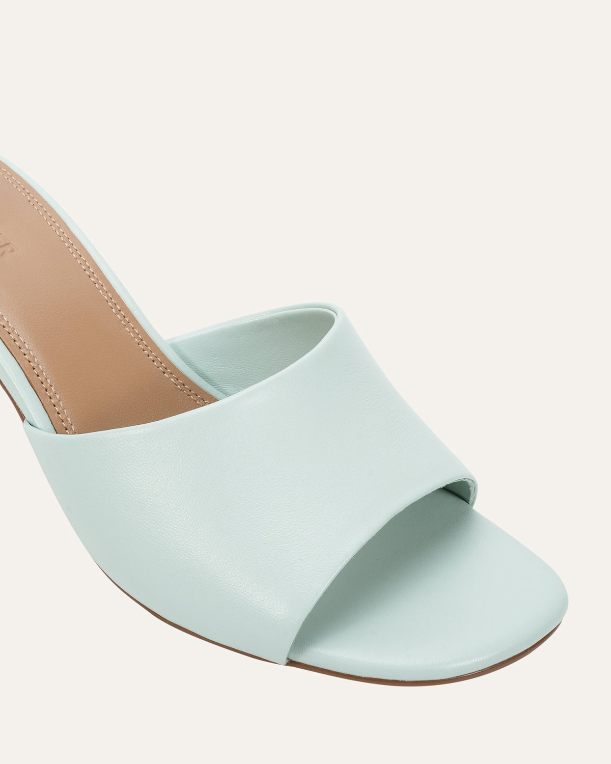 ELMA LOW SANDALS MULE MINT LEATHER