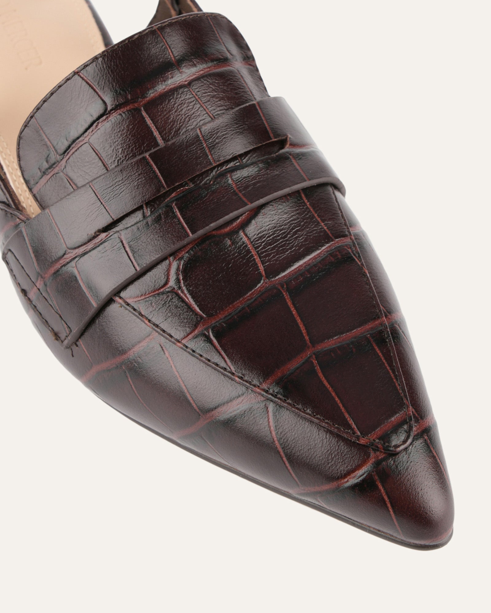 ELOISE DRESS FLATS CHOCOLATE CROC image