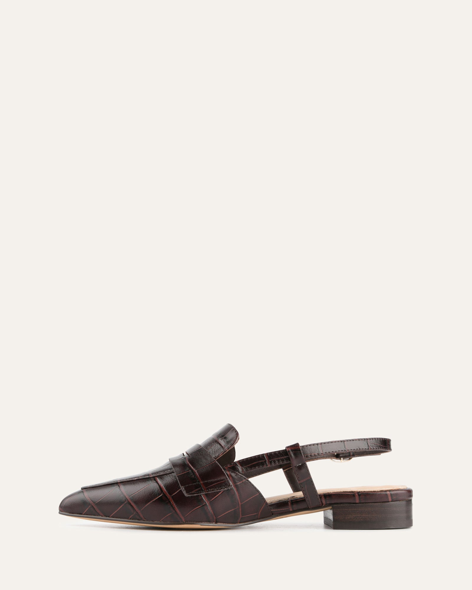 ELOISE DRESS FLATS CHOCOLATE CROC image