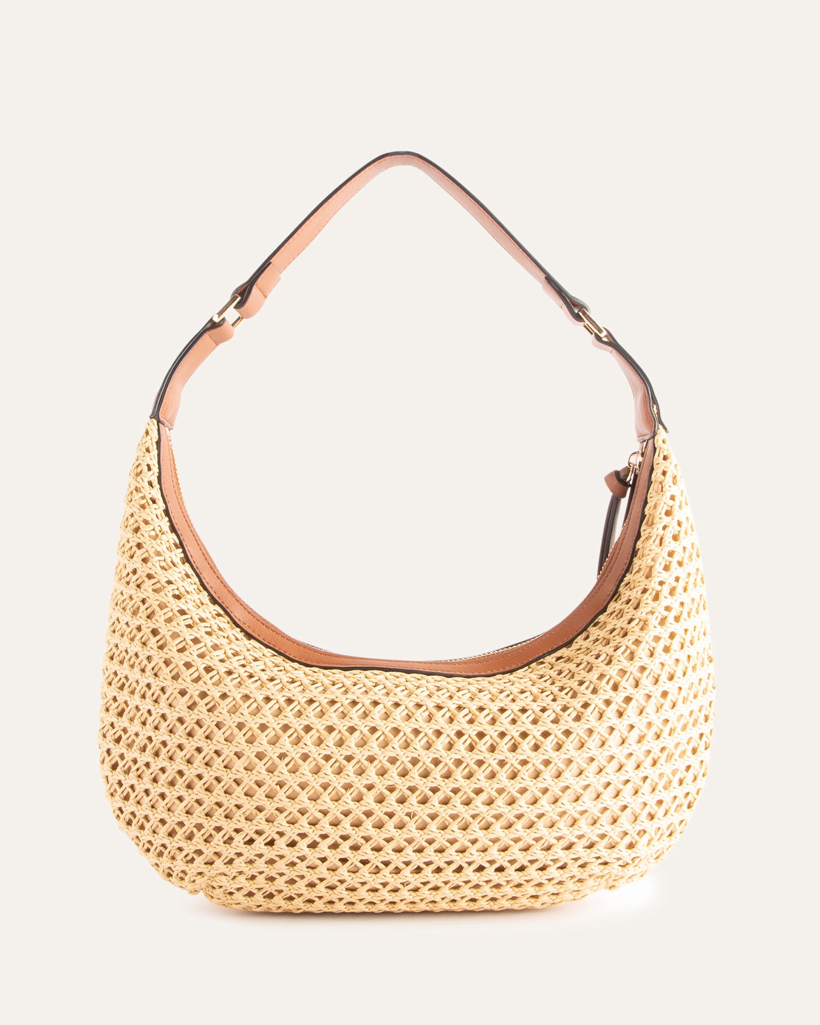 ELWOOD SHOULDER BAG NATURAL RAFFIA image