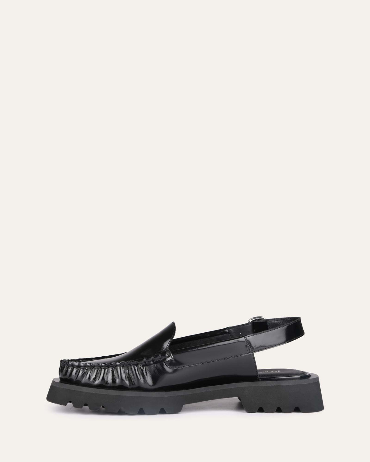 EMERSON LOAFERS BLACK BOX LEATHER
