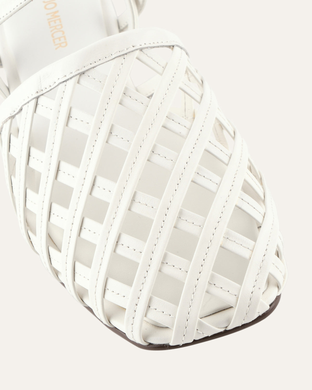 EROS CASUAL FLATS WHITE LEATHER