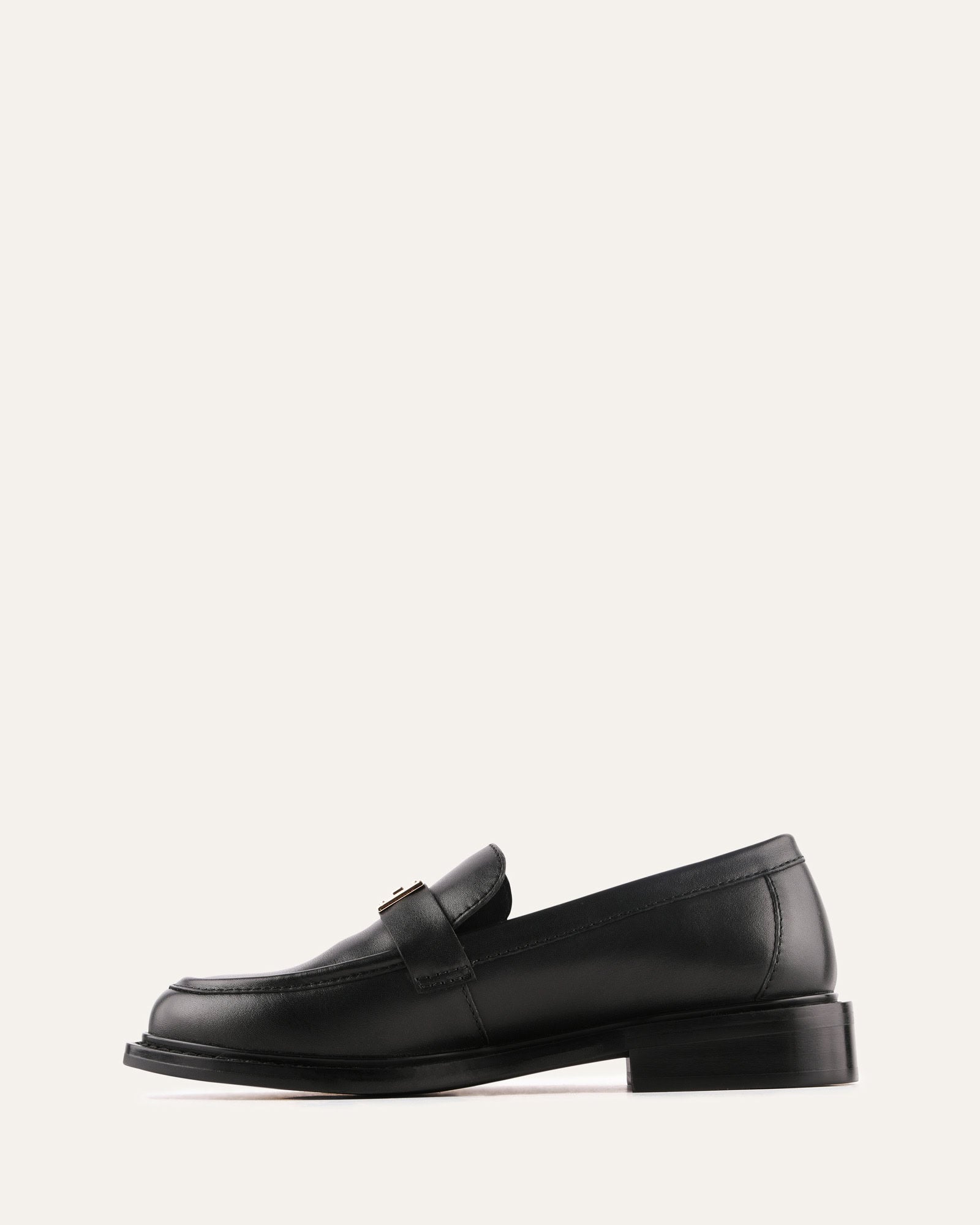 ERYN LOAFERS BLACK LEATHER image