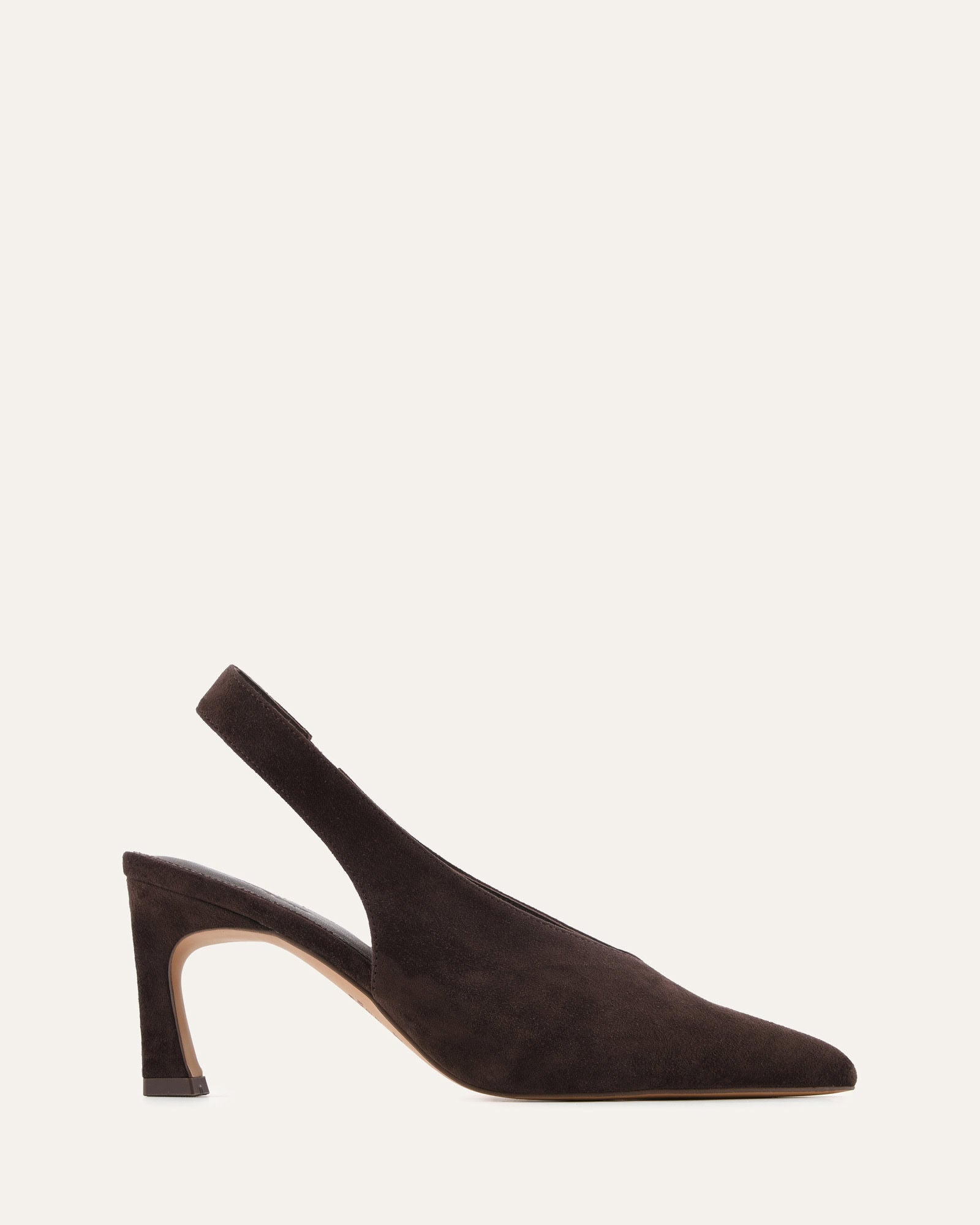 EVIE MID HEELS BITTER CHOC SUEDE image