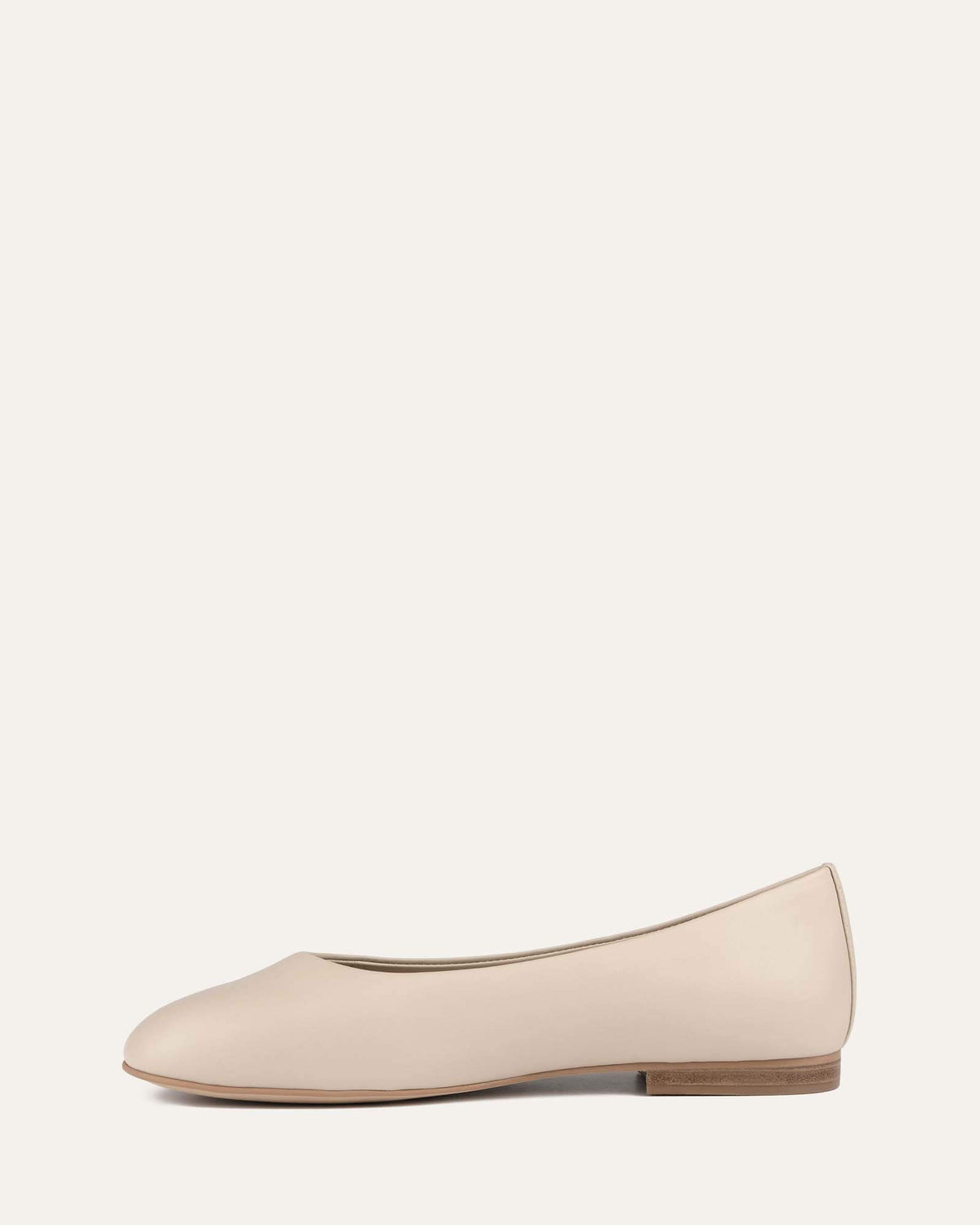 FINCH CASUAL FLATS SAND LEATHER