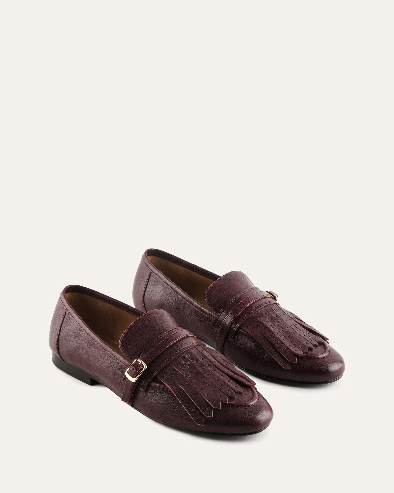 FINLEY LOAFER MERLOT LEATHER image