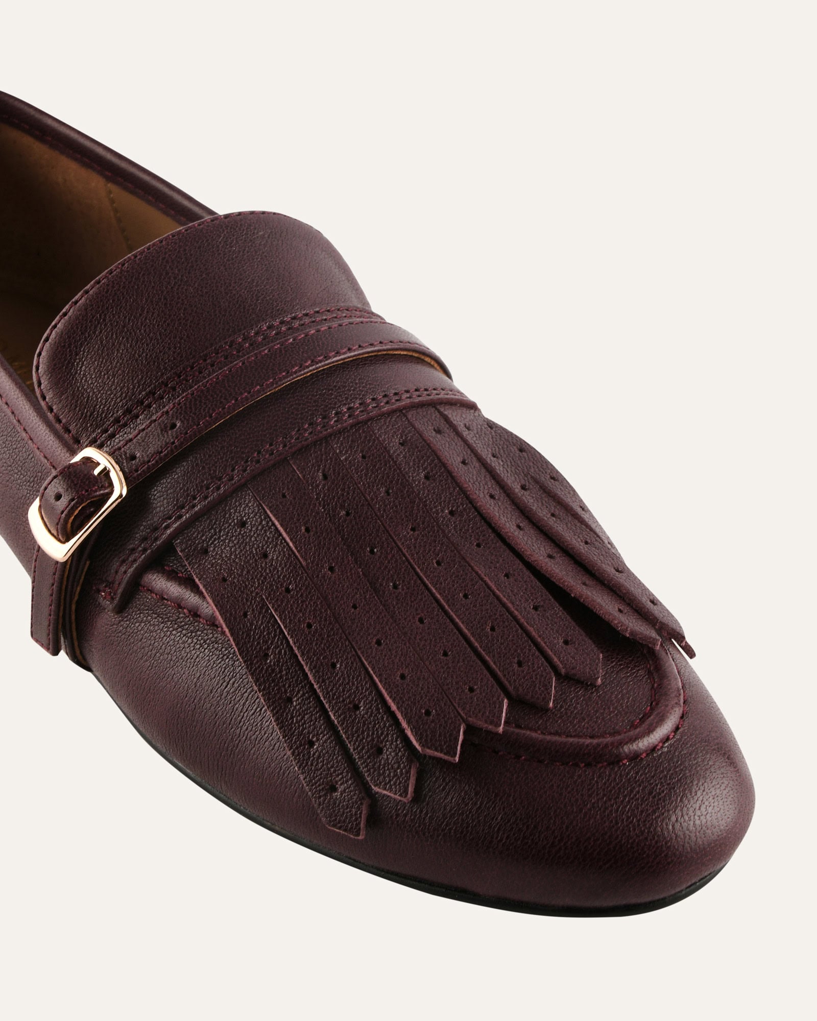 FINLEY LOAFER MERLOT LEATHER image