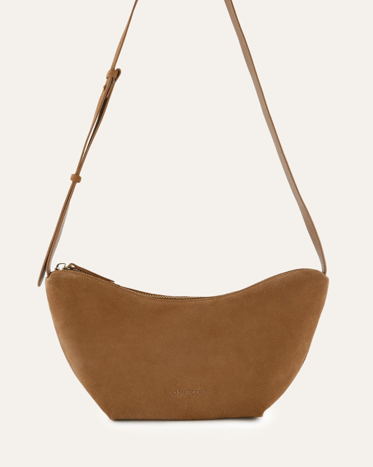 FLEET CROSSBODY BAG BISCUIT SUEDE