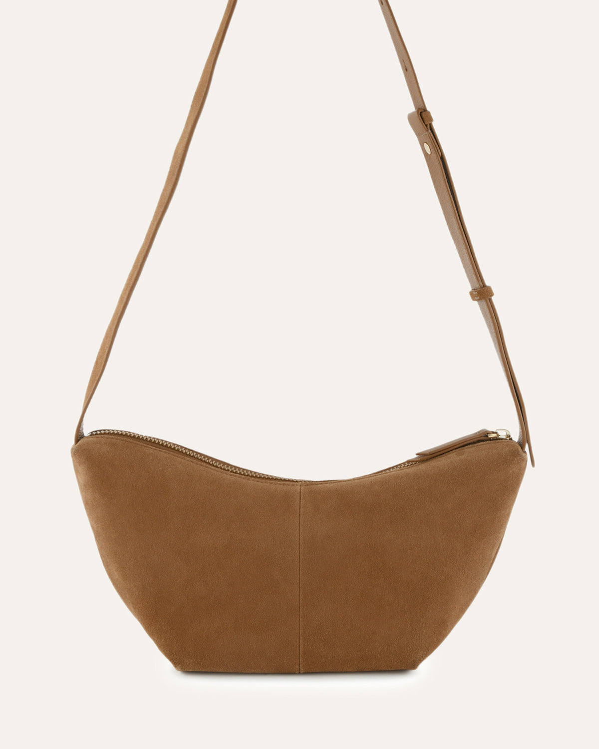 FLEET CROSSBODY BAG BISCUIT SUEDE