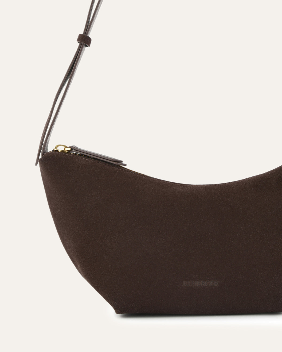 FLEET CROSSBODY BAG BITTER CHOC SUEDE