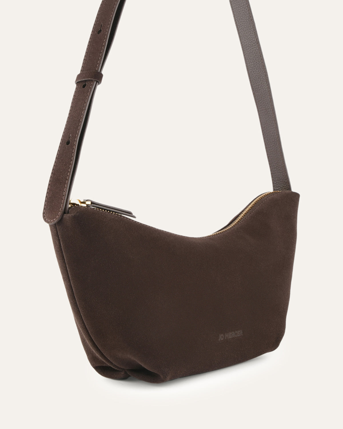 FLEET CROSSBODY BAG BITTER CHOC SUEDE