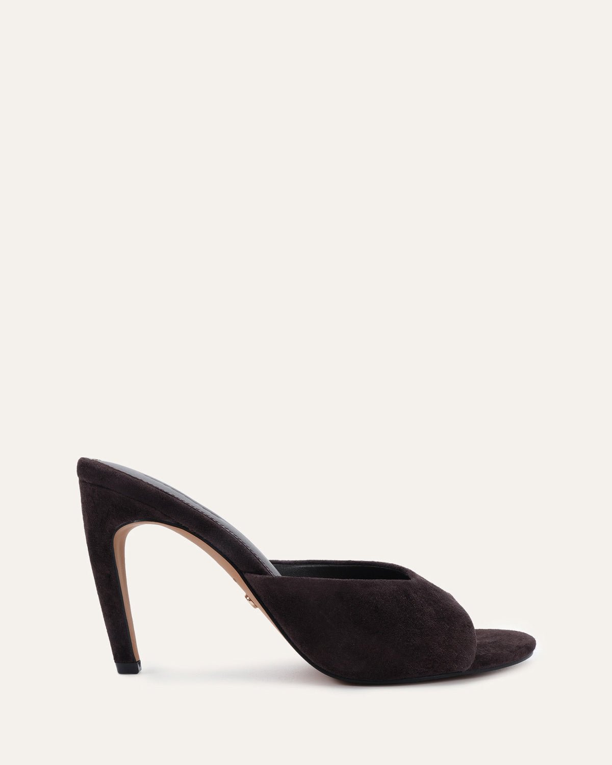 FLORENCE HIGH SANDALS CHOCOLATE SUEDE