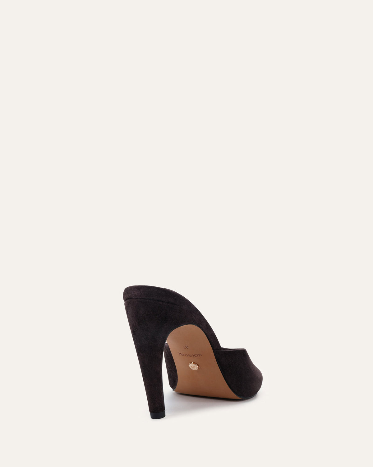 FLORENCE HIGH SANDALS CHOCOLATE SUEDE