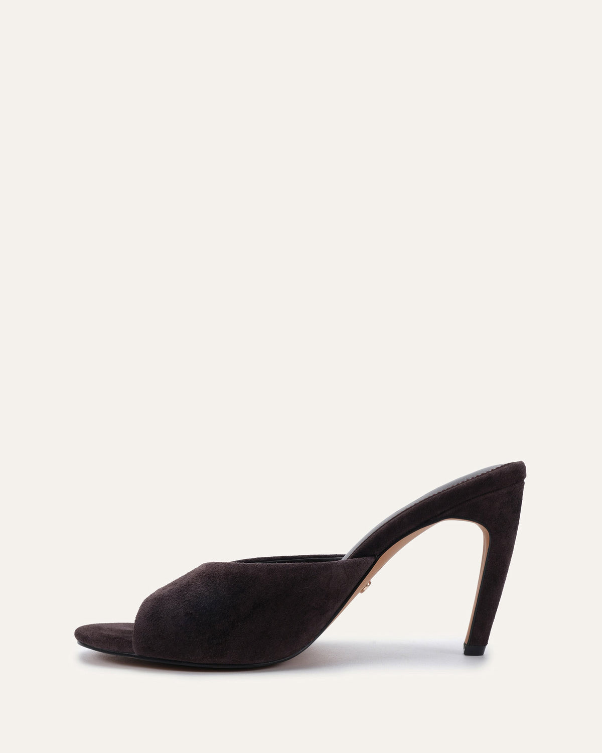 FLORENCE HIGH SANDALS CHOCOLATE SUEDE
