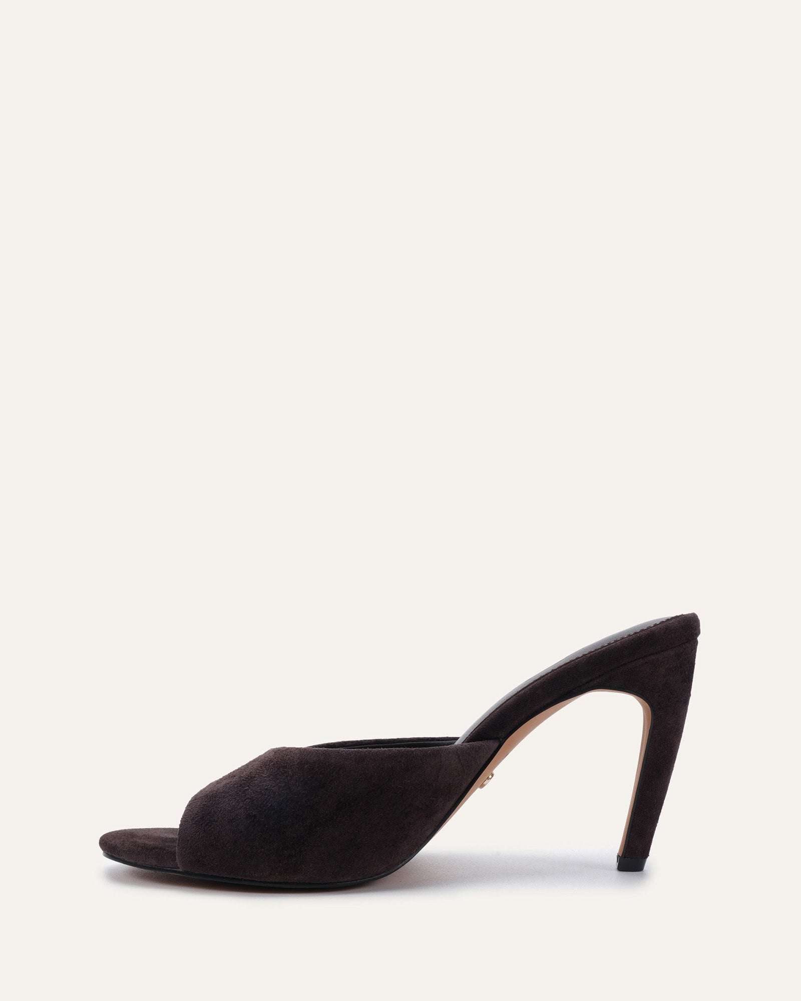 FLORENCE HIGH SANDALS CHOCOLATE SUEDE image
