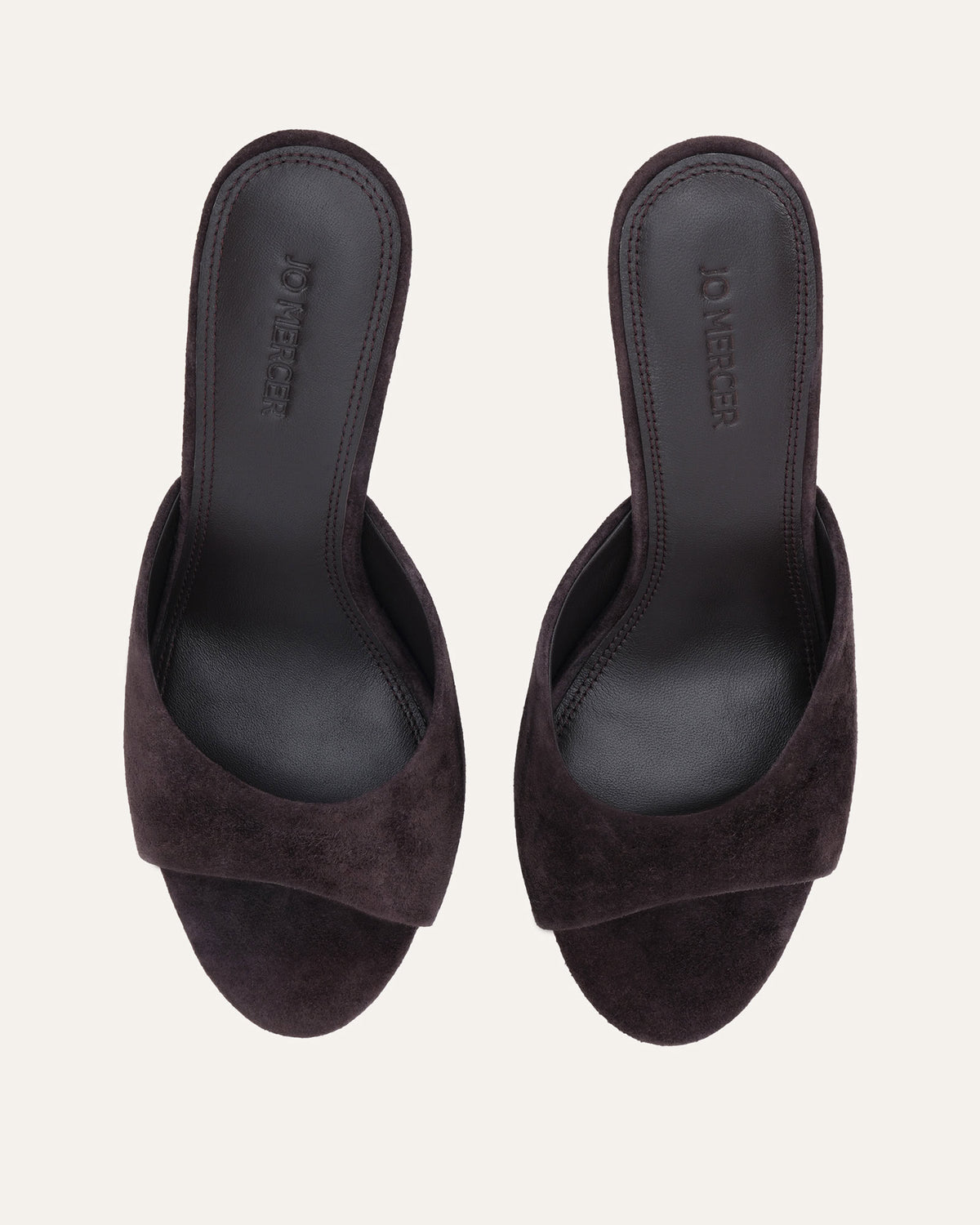 FLORENCE HIGH SANDALS CHOCOLATE SUEDE