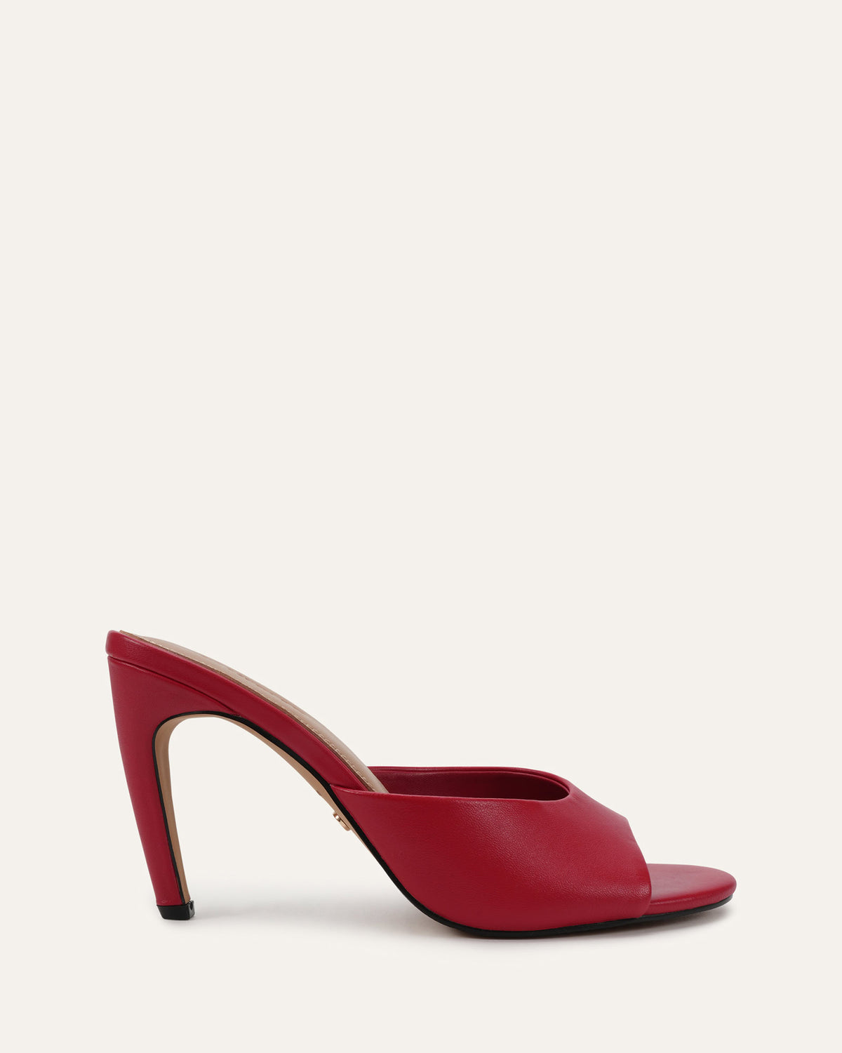 FLORENCE HIGH SANDALS LIPSTICK RED LEATHER
