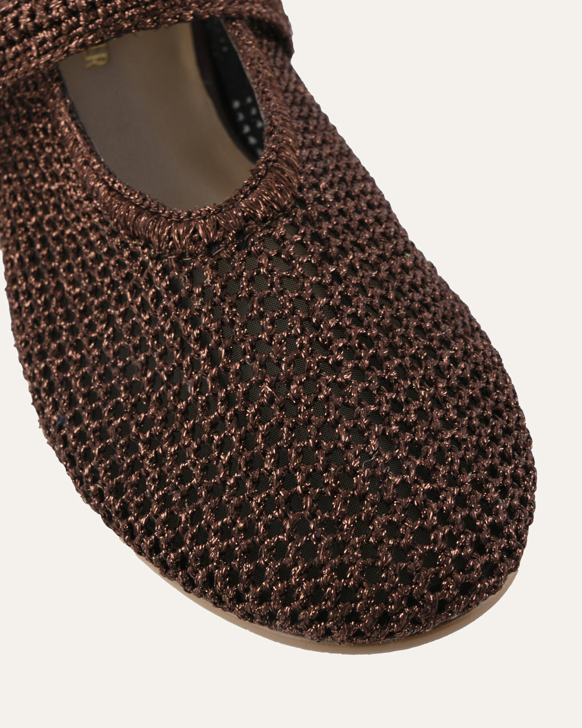 GEORGIE BALLET FLATS BRONZE METALLIC
