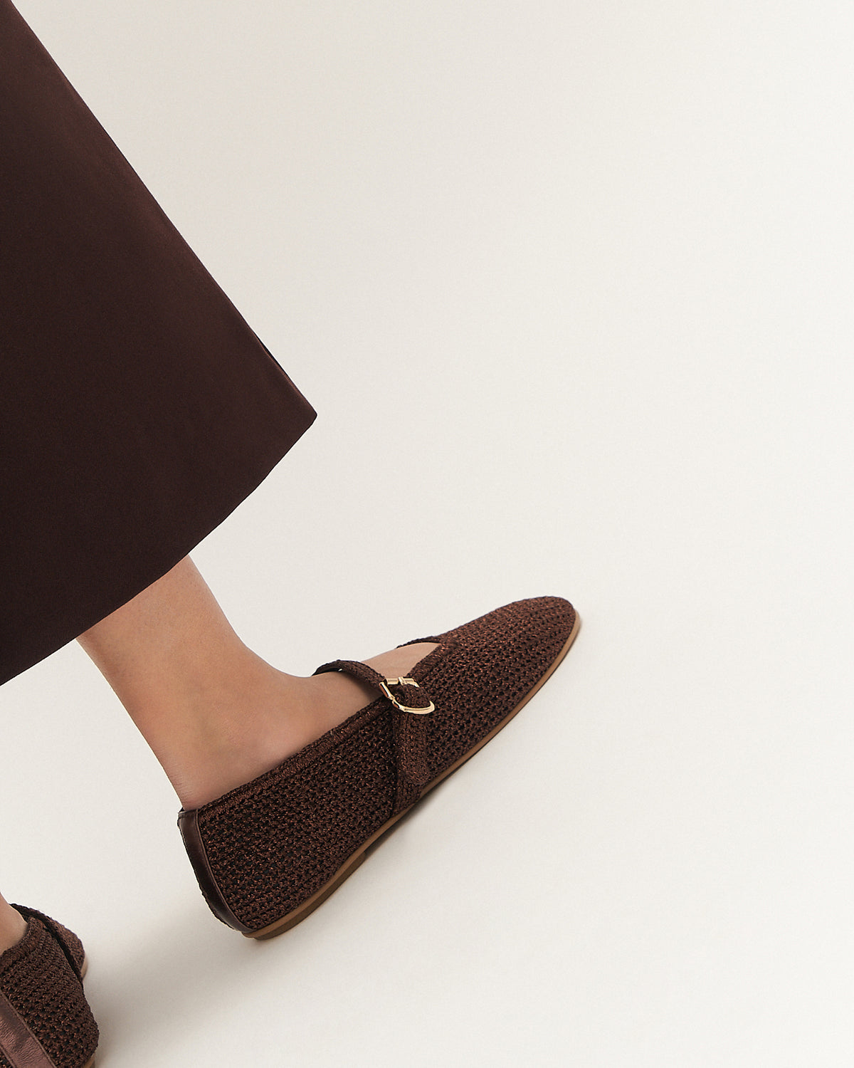 GEORGIE BALLET FLATS BRONZE METALLIC