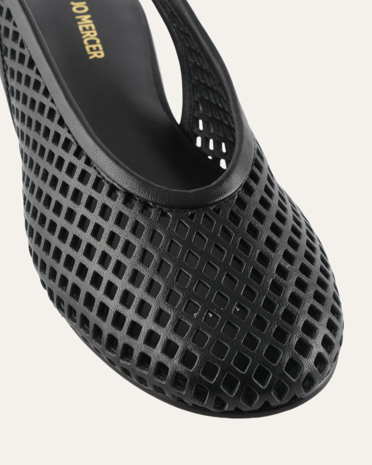 GINKO CASUAL FLATS BLACK LEATHER