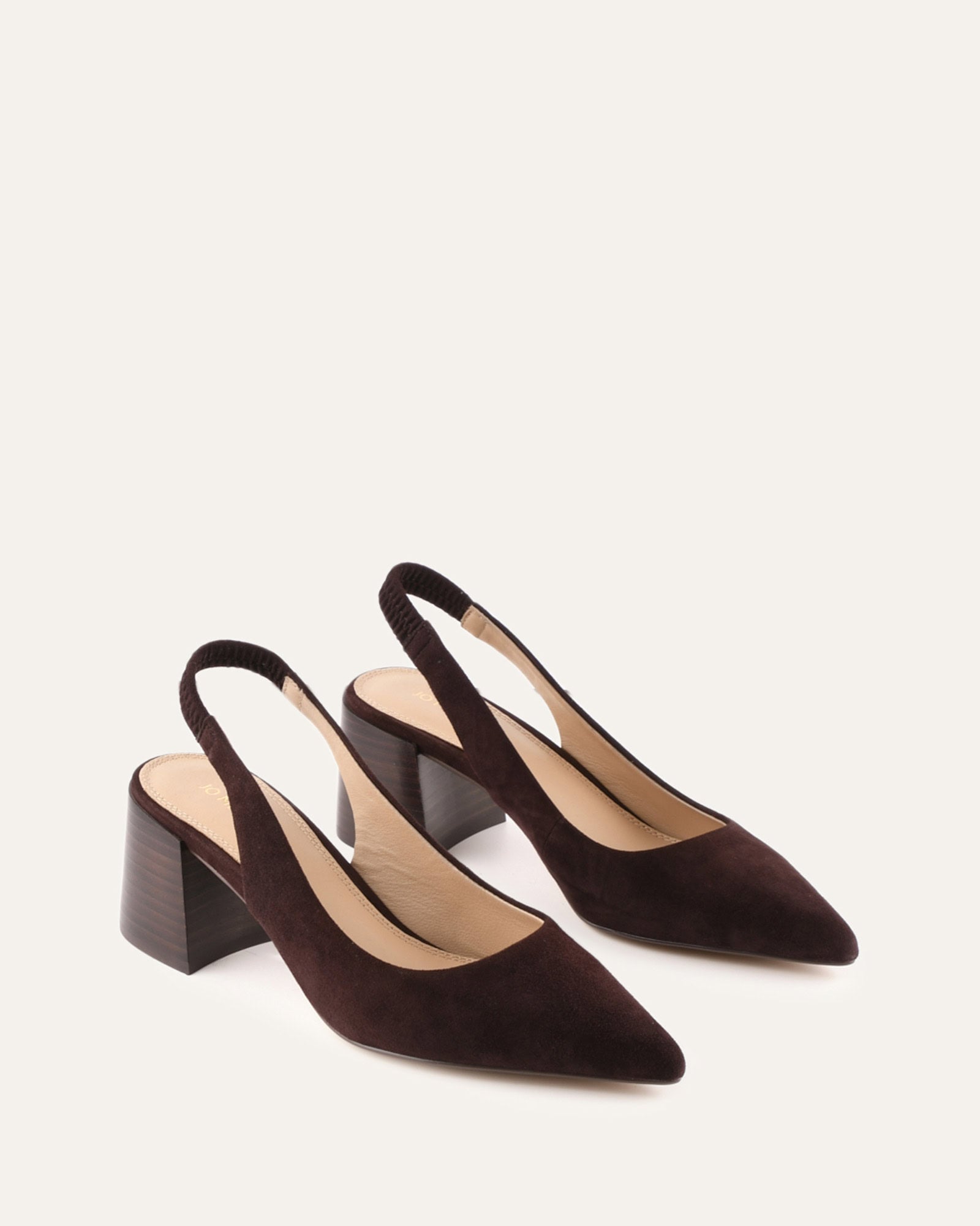 GLIDE MID HEELS BITTER CHOC SUEDE image