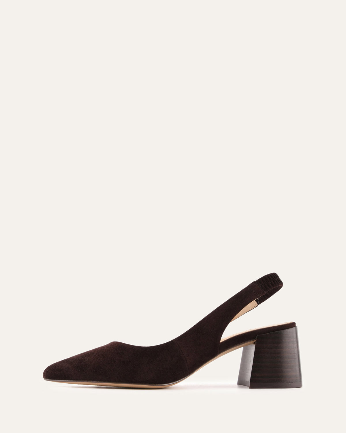 GLIDE MID HEELS BITTER CHOC SUEDE