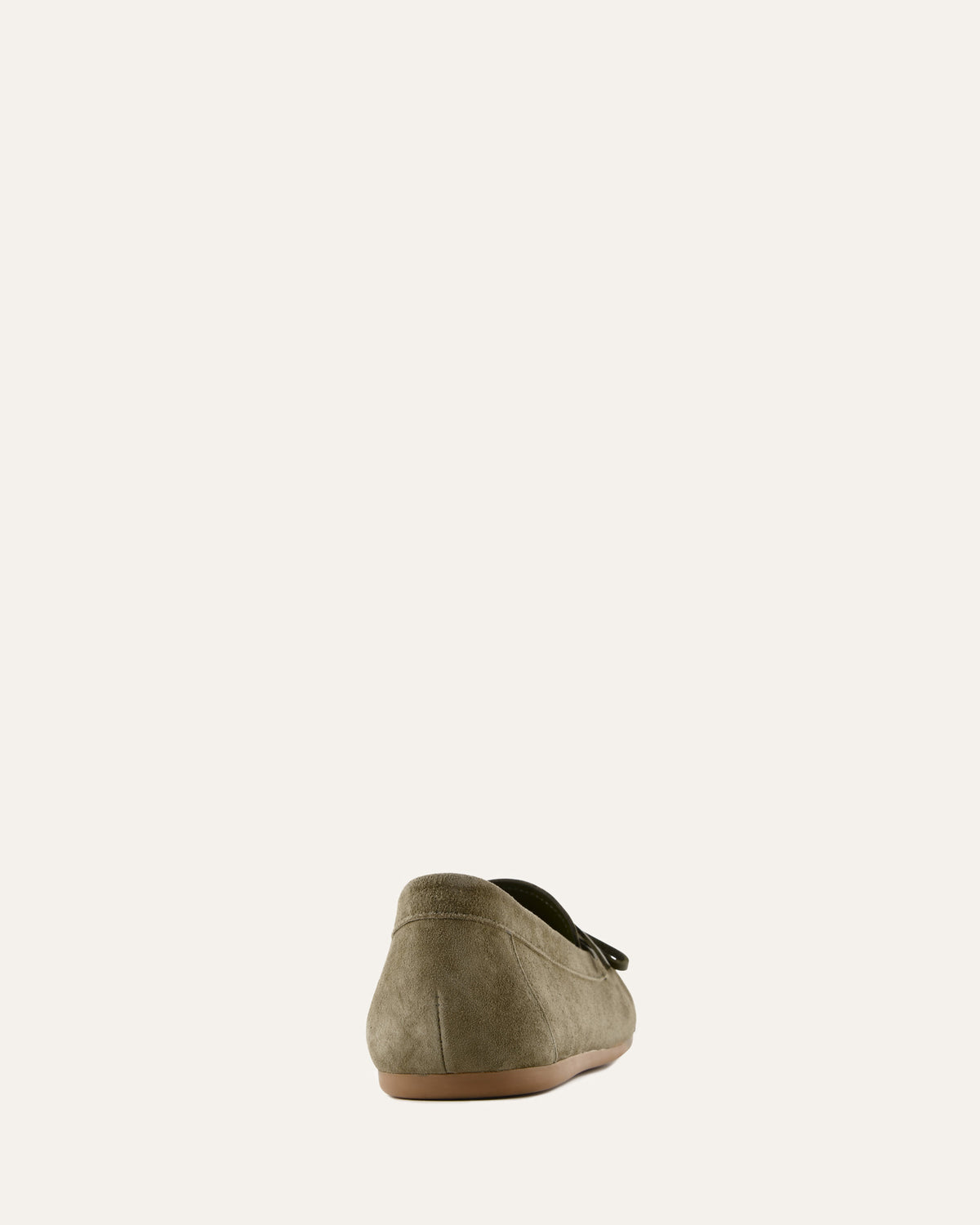 GRIFFIN LOAFERS OLIVE SUEDE
