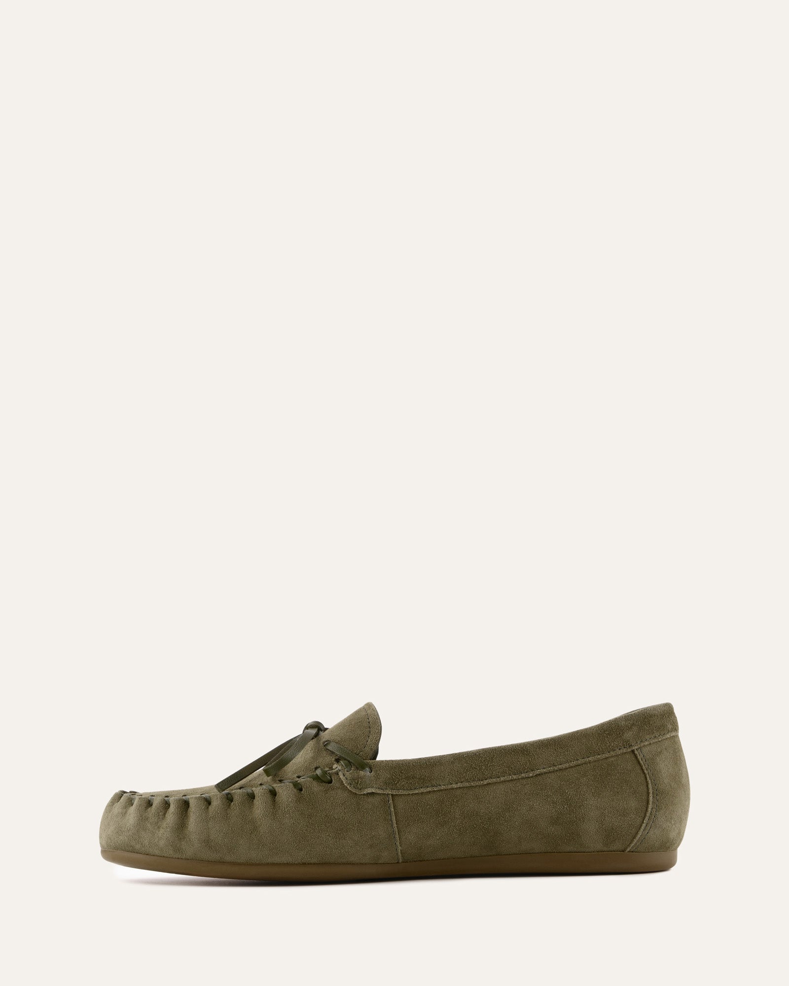GRIFFIN LOAFERS OLIVE SUEDE image