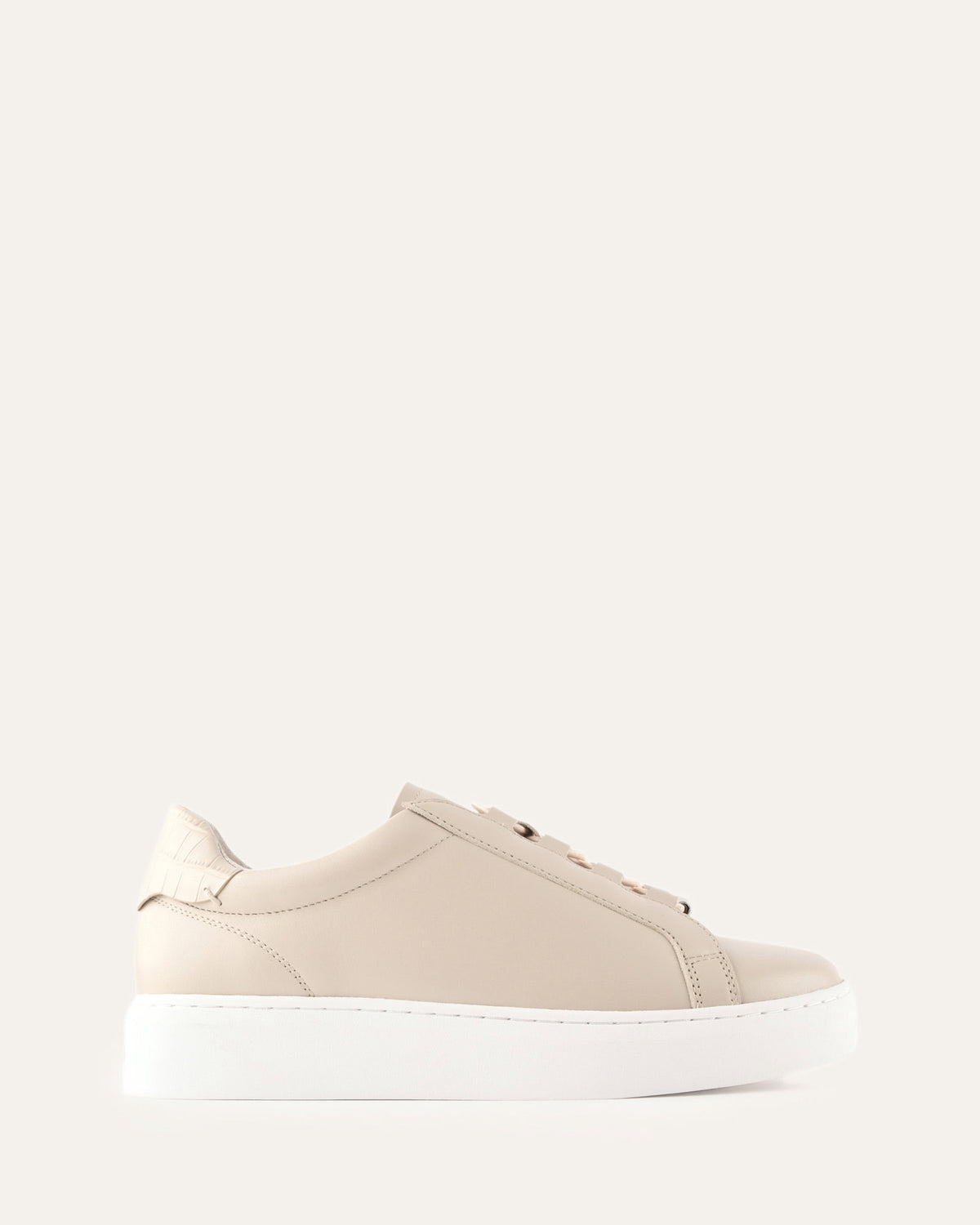 HAWKE SNEAKERS BONE LEATHER