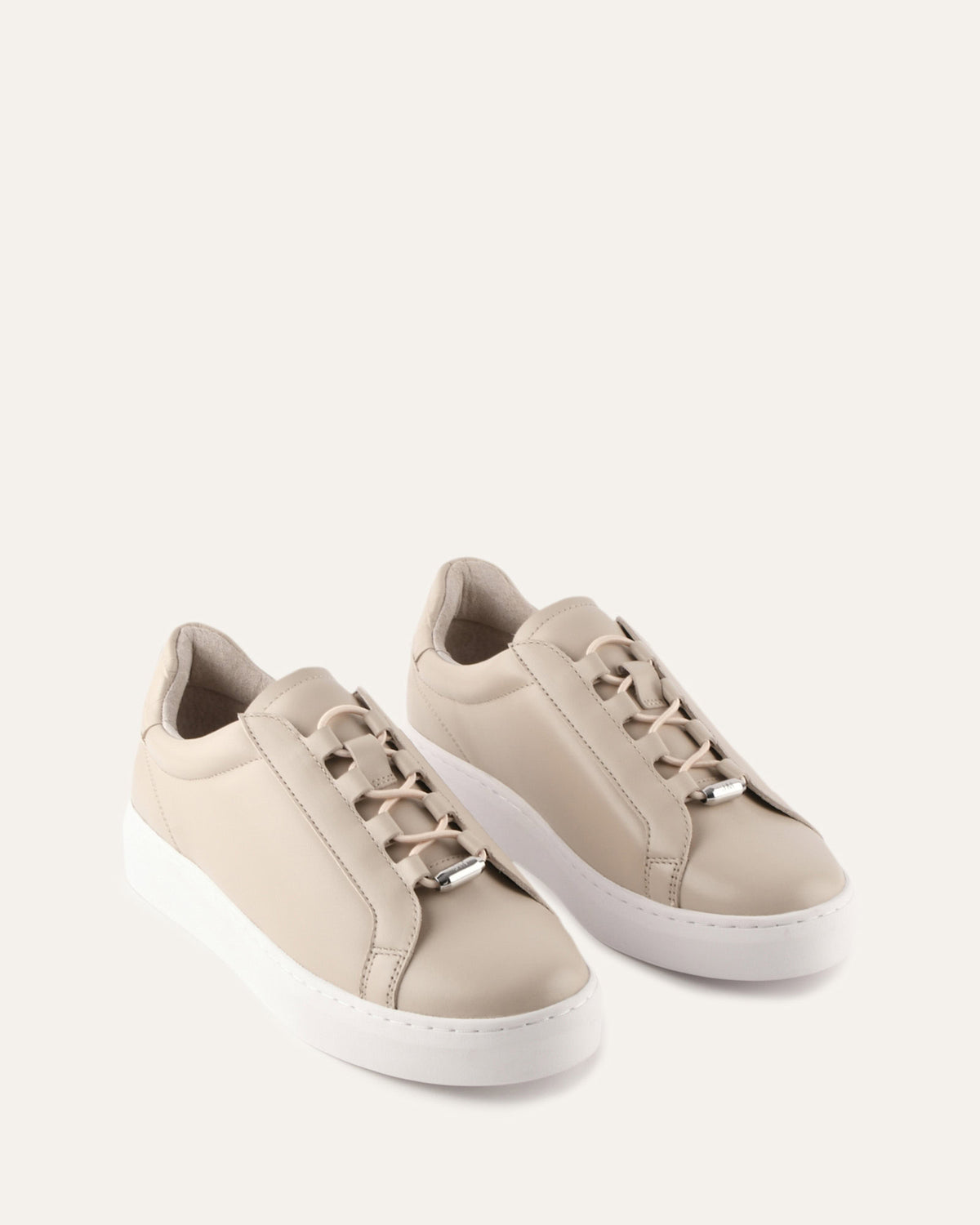 HAWKE SNEAKERS BONE LEATHER